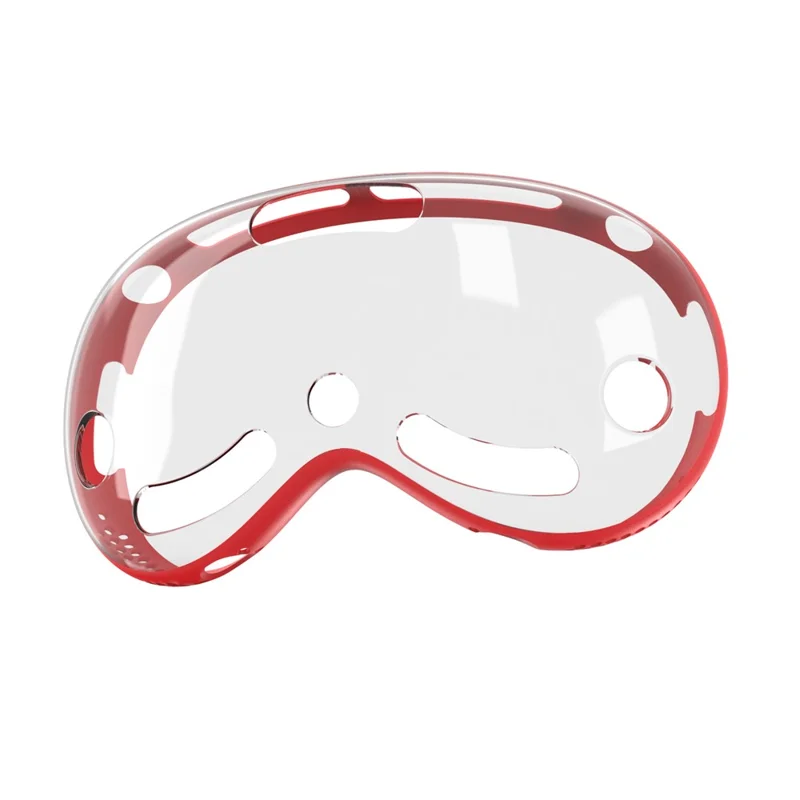 Beschermhoes voor Apple Vision Pro MR-headset met precieze uitsparingen - Rood