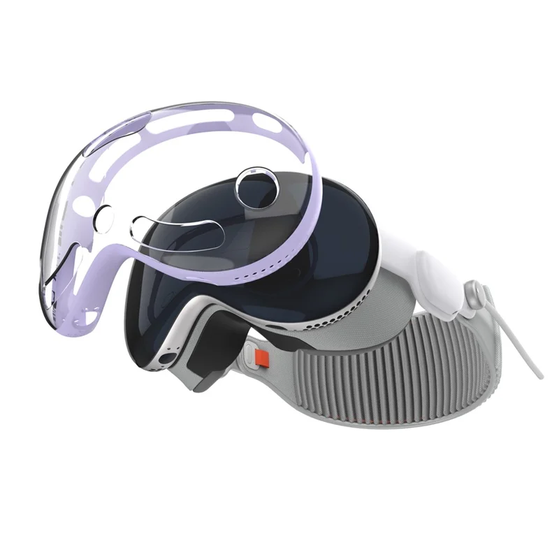 Folia ochronna na urządzenie Apple Vision Pro, pokrowiec z precyzyjnie wyciętymi otworami - fioletowy