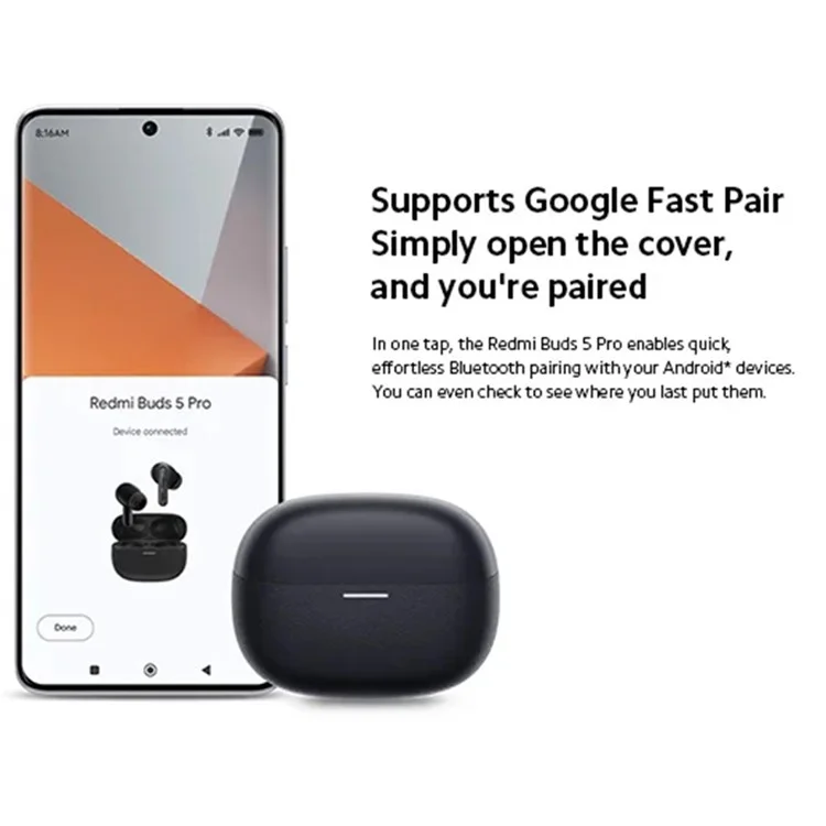XIAOMI Redmi Buds 5 Pro Versión Global Auriculares Bluetooth Auriculares Inalámbricos - Blanco