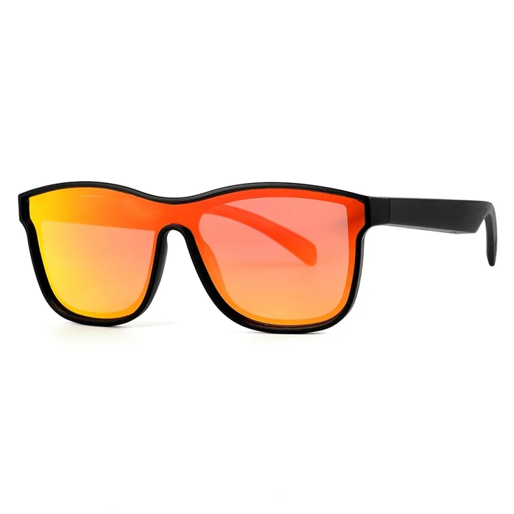 Gafas inteligentes KY03 con lentes polarizadas, Bluetooth, altavoces integrados y micrófono - Naranja