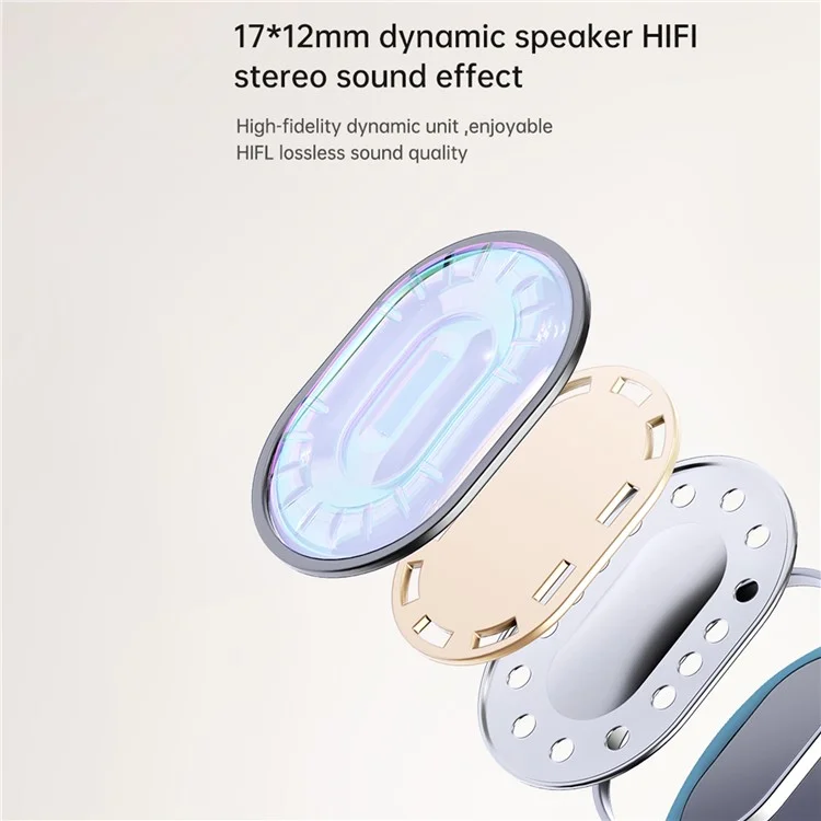 ROCK X900 OWS Bluetooth-Kopfhörer mit Ohrbügeln, drahtloses Headset - Beige