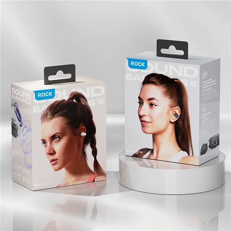 ROCK X900 OWS Bluetooth-Kopfhörer mit Ohrbügeln, drahtloses Headset - Beige