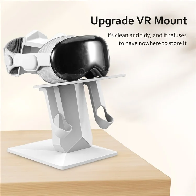 VR001 For Apple Vision Pro / Meta Quest 2 / 3 VR Display Stand ABS Desktop Storage Holder