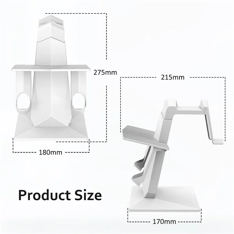 VR001 For Apple Vision Pro / Meta Quest 2 / 3 VR Display Stand ABS Desktop Storage Holder