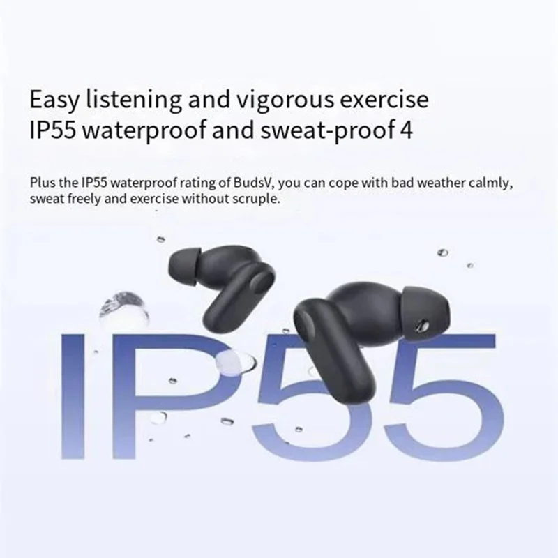 ONEPLUS Buds V True Wireless Bluetooth-compatible Headset Dual Microphone Noise Canceling Earphones - White