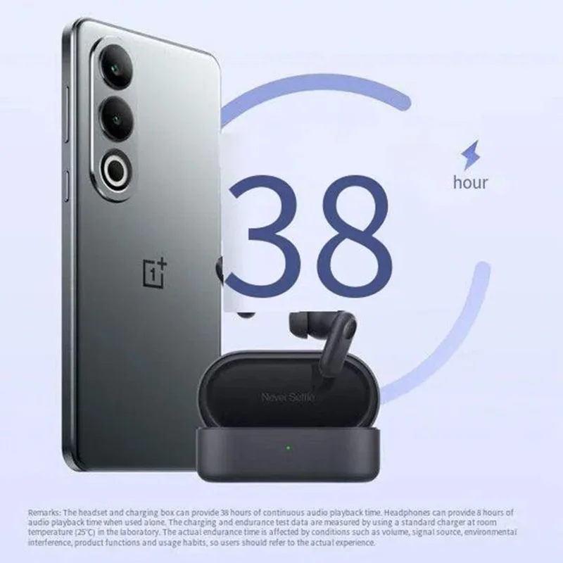 ONEPLUS Buds V True Wireless Bluetooth-compatible Headset Dual Microphone Noise Canceling Earphones - White