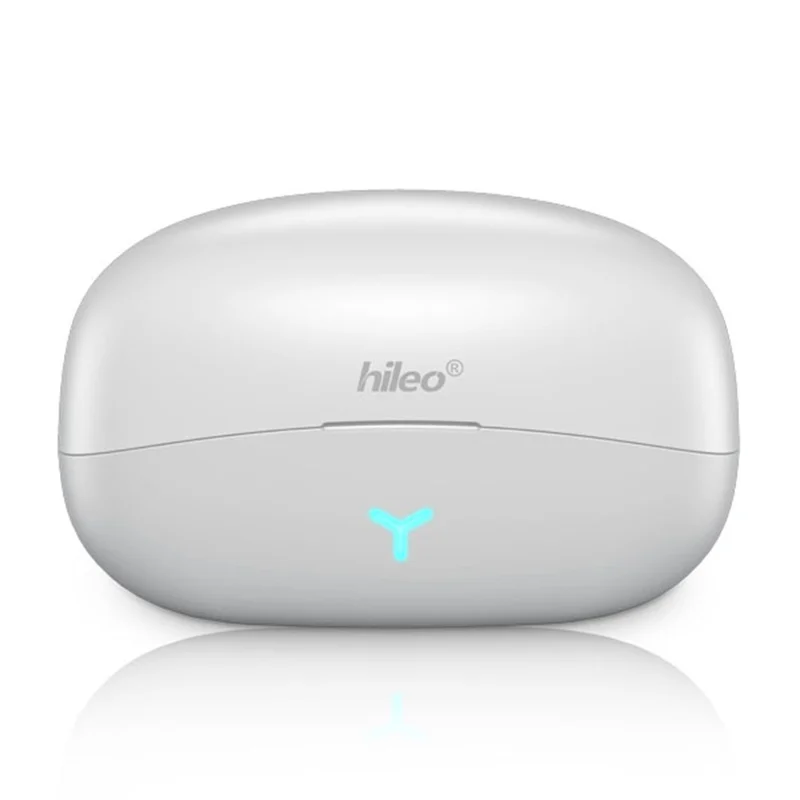 HILEO Hi82 Bluetooth-compatible Headsets Ear Clip-On Earphones Wireless Headphones - White