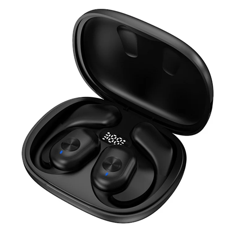 T29 OWS Bluetooth 5.3 Auricolare Ear Hanging Sports Stereo Music Headset - Nero