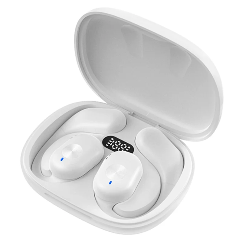 T29 OWS Bluetooth-compatible 5.3 Earphone Ear Hanging Sports Stereo Music Headset - White