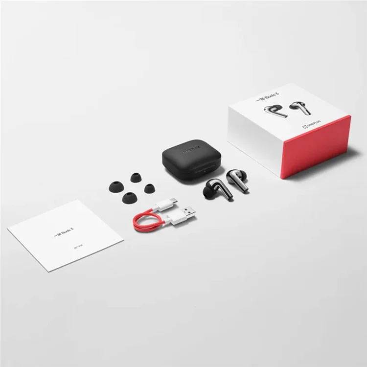 ONEPLUS Buds3 (E509A) Bluetooth-Headset, kabelloser In-Ear-Kopfhörer, Touch-Steuerung, Kopfhörer - Schwarz