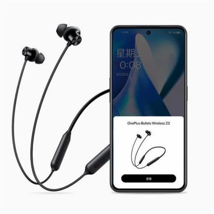 ONEPLUS Z2 E305A Neckband Wireless Earphone Bluetooth-compatible Neck-Hanging Headphone - Black
