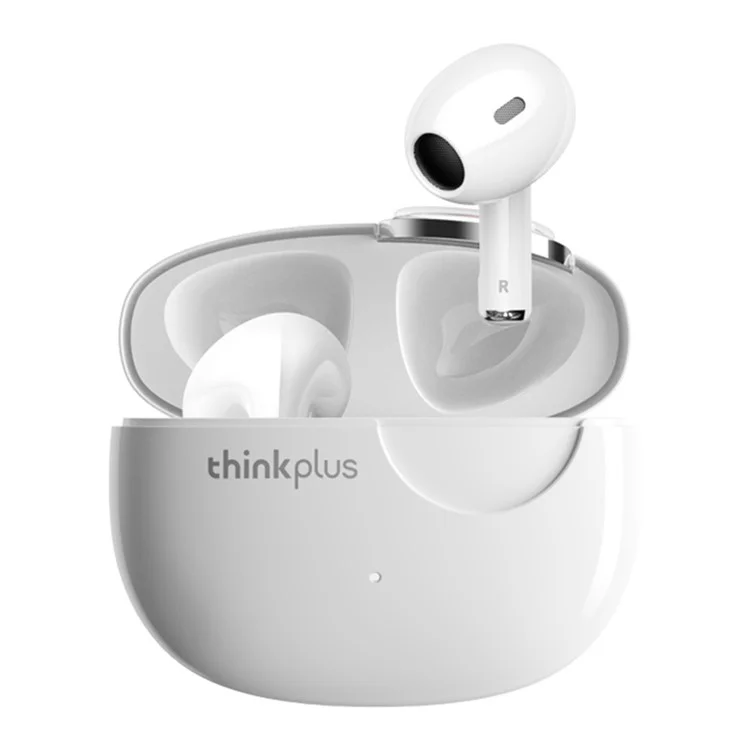 LENOVO THINKPLUS LP17 Bluetooth Headset Wireless Headphone Earphone with Charging Bin - White