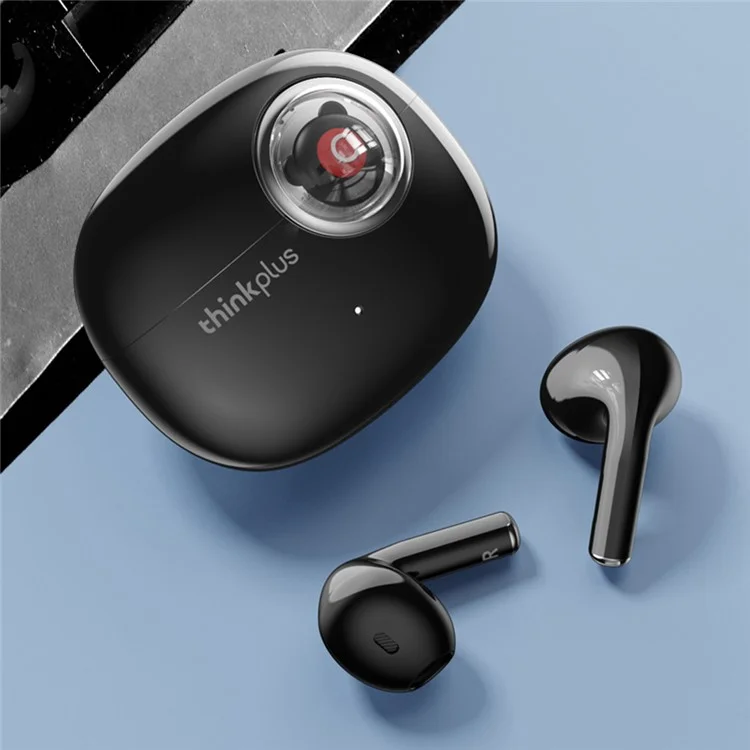 LENOVO THINKPLUS LP17 Bluetooth Headset Wireless Headphone Earphone with Charging Bin - White