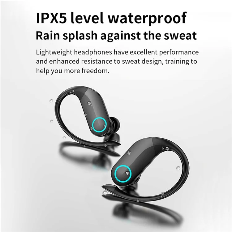 Беспроводные наушники-вкладыши с шумоподавлением G37 ENC HiFi Sound для спорта