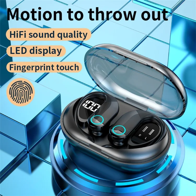 Беспроводные наушники-вкладыши с шумоподавлением G37 ENC HiFi Sound для спорта