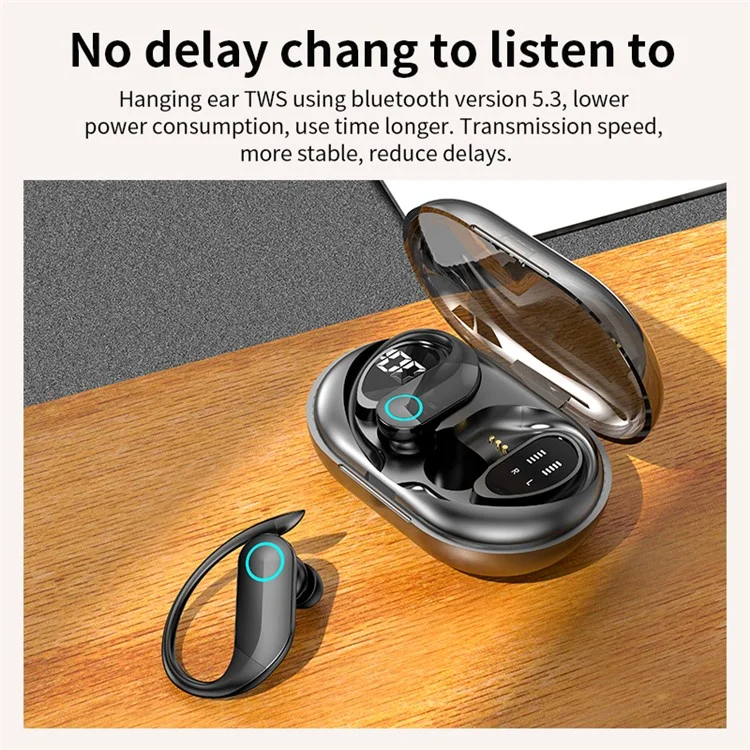 Беспроводные наушники-вкладыши с шумоподавлением G37 ENC HiFi Sound для спорта