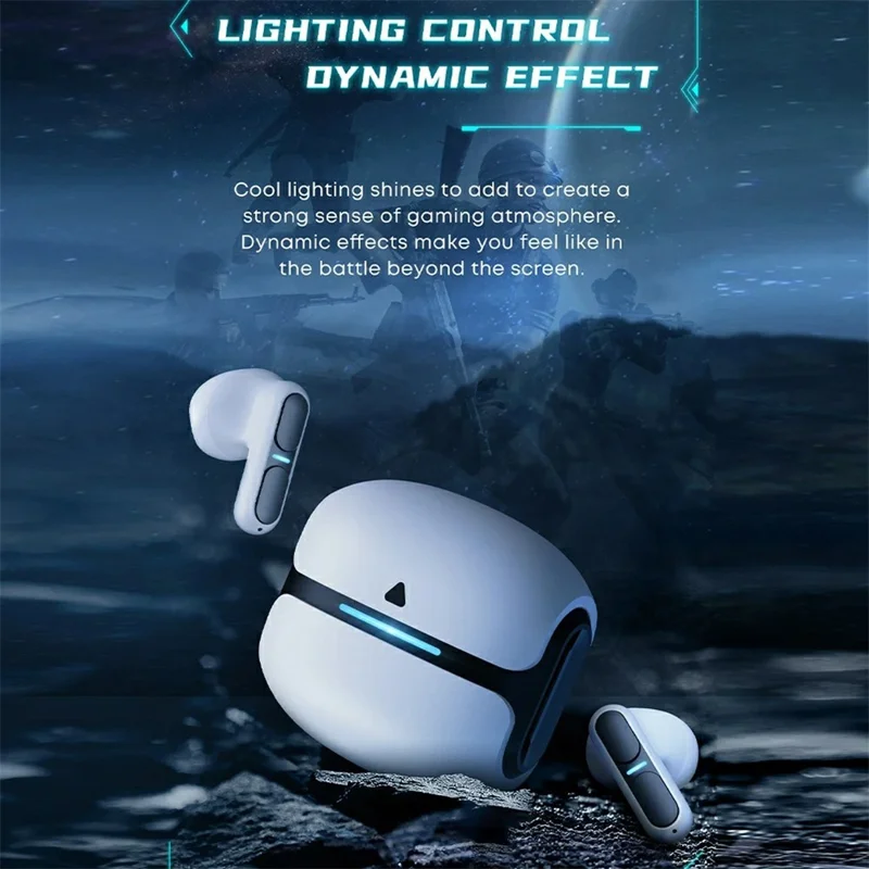 LANGSDOM TG11 TWS Bluetooth-compatible Earphone Stereo Sound HD Calling Waterproof Wireless Headset - Grey