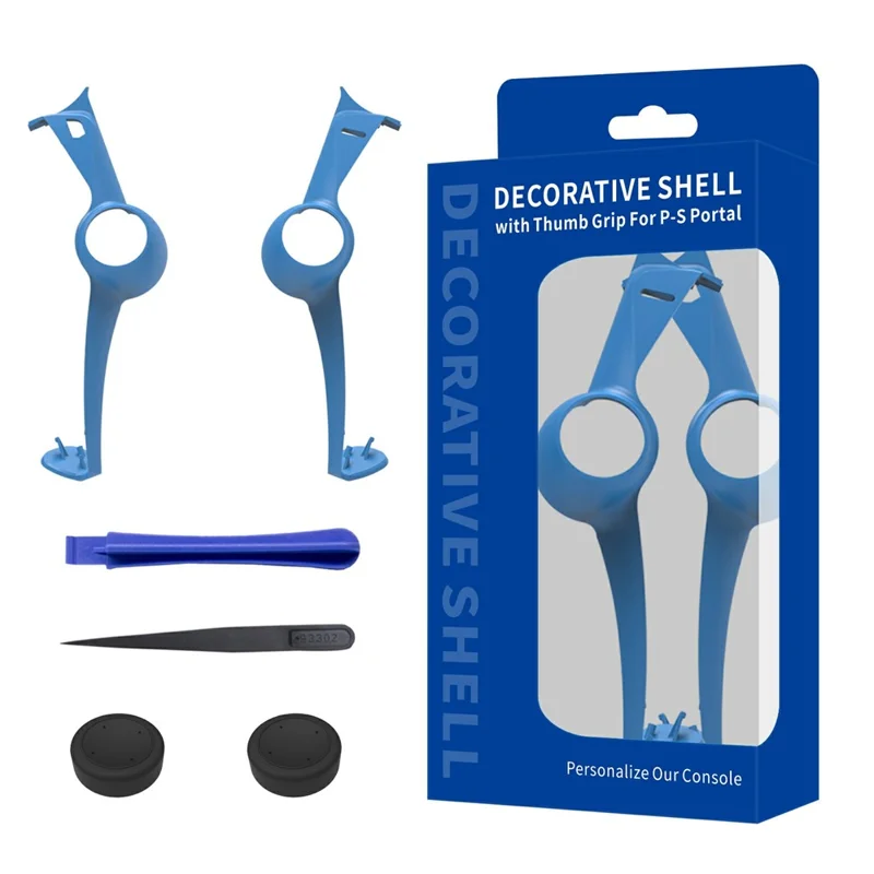 JYS JYS-P5203 For PlayStation Portal 2Pcs Joystick Protective Strip with Rocker Caps - Blue