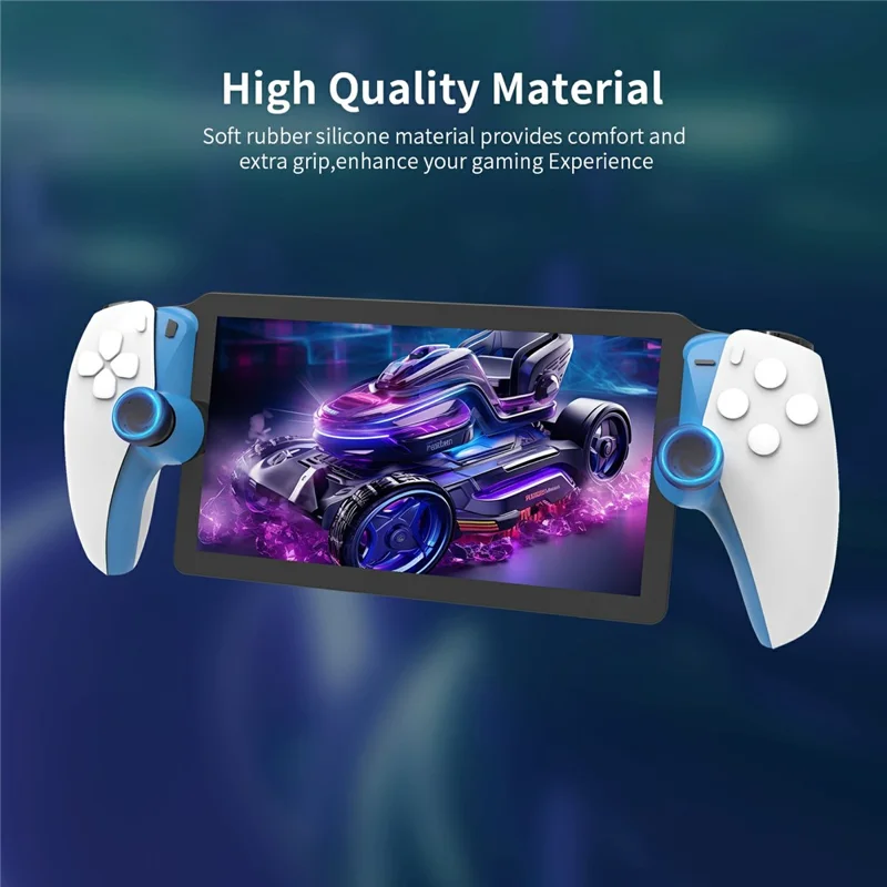 JYS JYS-P5203 For PlayStation Portal 2Pcs Joystick Protective Strip with Rocker Caps - Blue