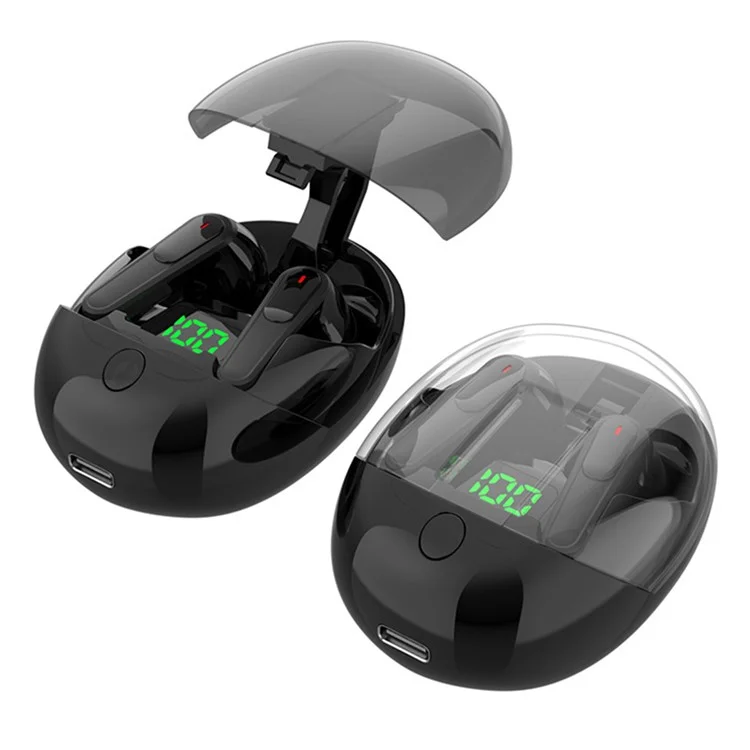 Fones de Ouvido Bluetooth Pro One Wireless Headphones Touch Control Earphones - Preto