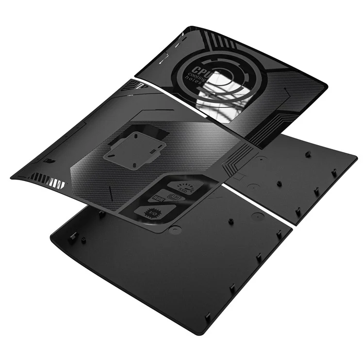Slim PC Shell for Sony PS5 Slim Optical Drive / Digital Version Dust-Proof Protective Case
