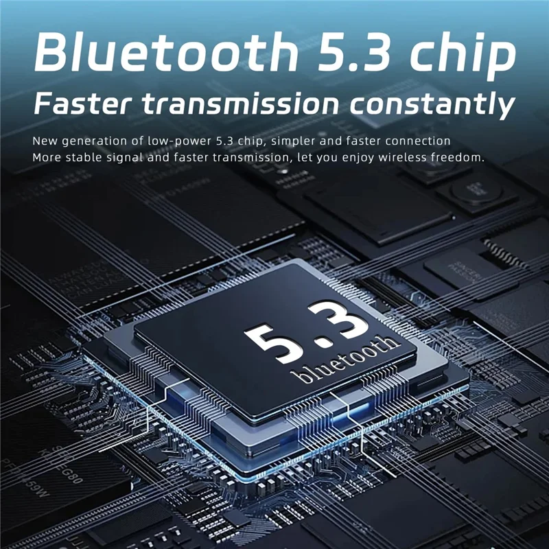 Coconut Ball Design TWS Bluetooth-compatible Earphone Bone Conduction Ear Hanging Stereo Music Headset - Black