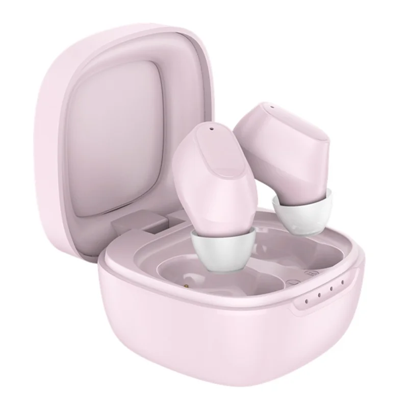 CELEBRAT W30 TWS Bluetooth-compatible Earbuds In-Ear Noise Cancelling Wireless Headset (with CE Certification) - Pink