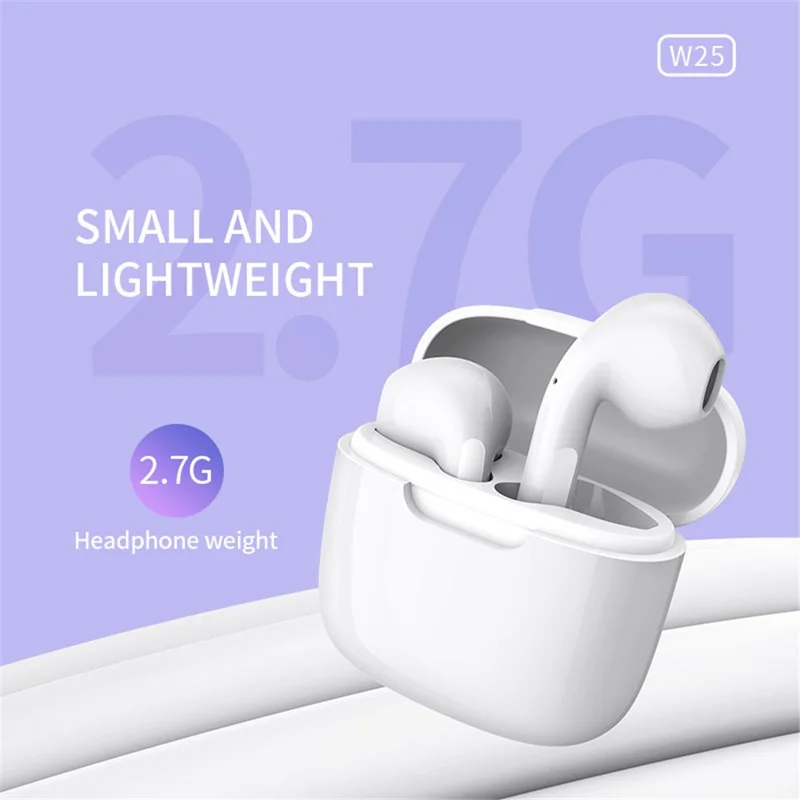 CELEBRAT W25 Semi-in-ear Stereo Earphones Wireless Bluetooth-compatible Headset (CE Certified) - Black