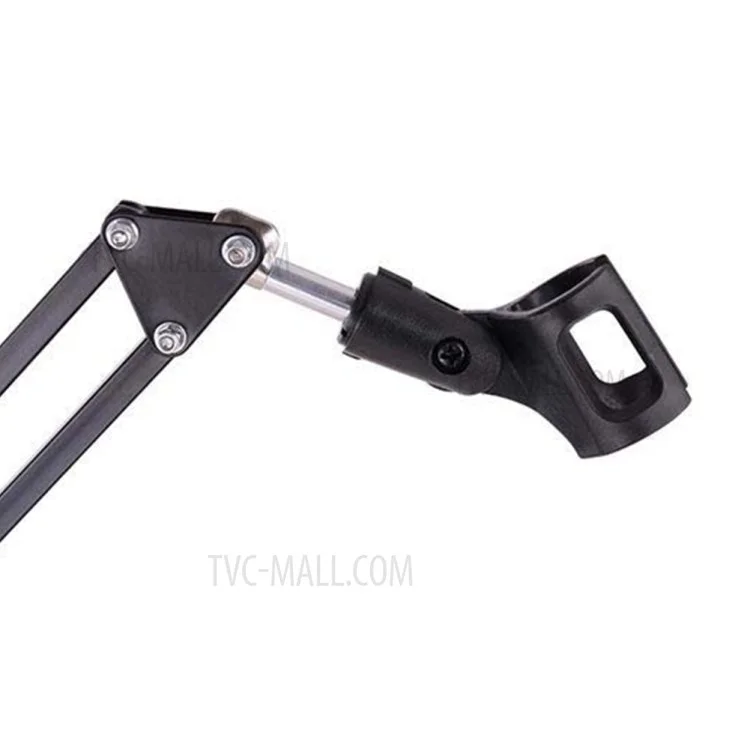 Suporte De Microfone De Gravação Extensível Suporte De Suspensão Braço De Scissor Scissor Com Mic Clip Clip Braçadeira De Montagem