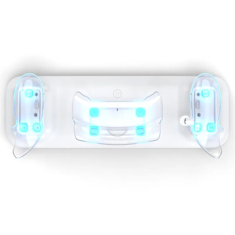 Charger Station for Meta Quest 3 VR Headset and Double Controller Charging Dock - White