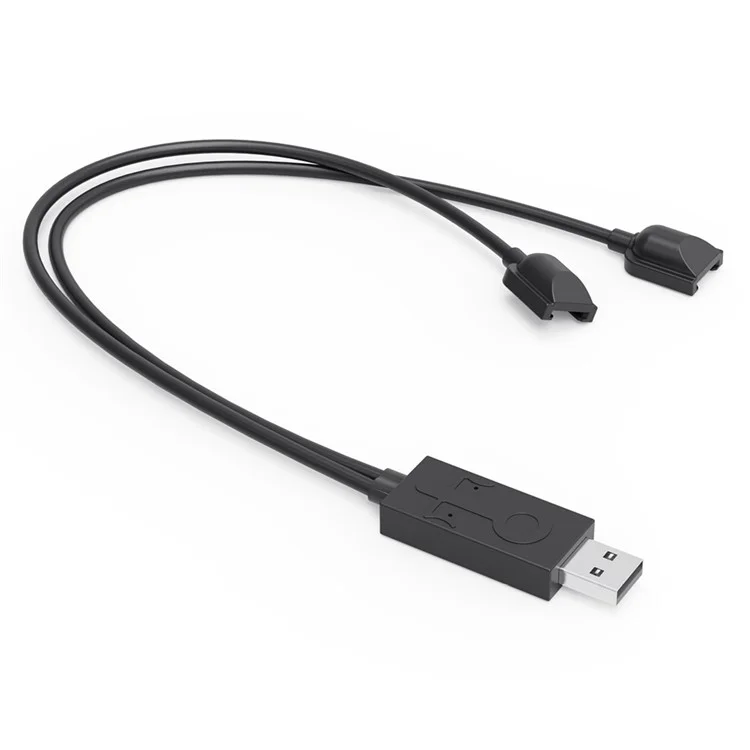 Cabo carregador para Nintendo Switch OLED Joy-Con Controller, cabo de alimentação USB 2 em 1 para controle de jogos.