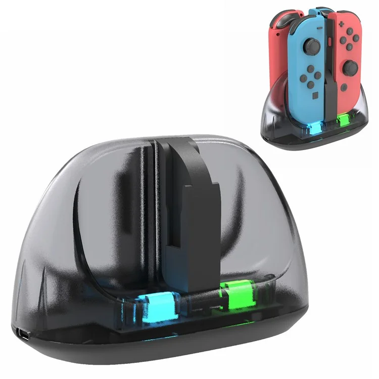 HONSON HS-SW116 Controller Charger for Nintendo Switch Joy-Con LED Indicator Charging Dock Station