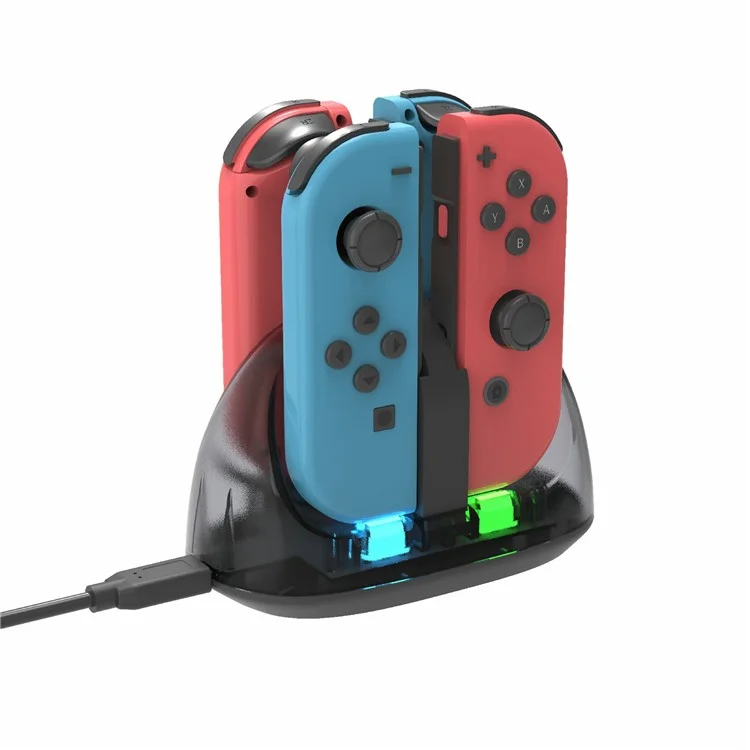 HONSON HS-SW116 Controller Charger for Nintendo Switch Joy-Con LED Indicator Charging Dock Station