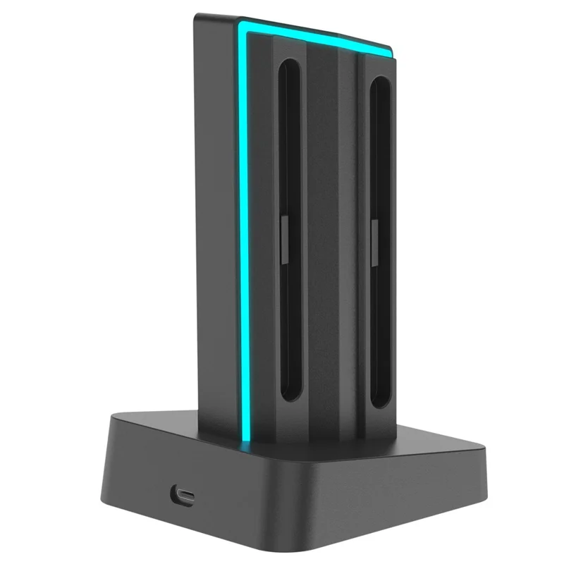 Estação de Carregamento HS-SW2002 para Nintendo Switch 2 Controladores Joy-Con Esquerdo / Direito 4 em 1 Carregador