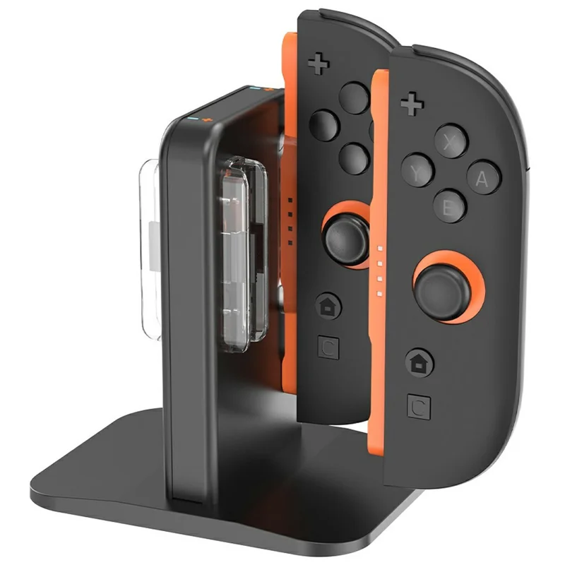 OIVO IV-SW342 For Nintendo Switch 2 Joy-Con Charging Dock 4 in 1 Magnetic Charger with LED Indicator
