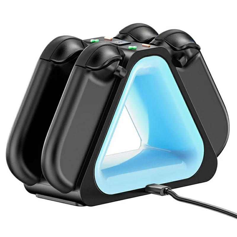 OIVO IV-SW221 For Nintendo Switch 2 Joy-Con Charging Dock 4 in 1 Controller Charger with RGB Ambient Light