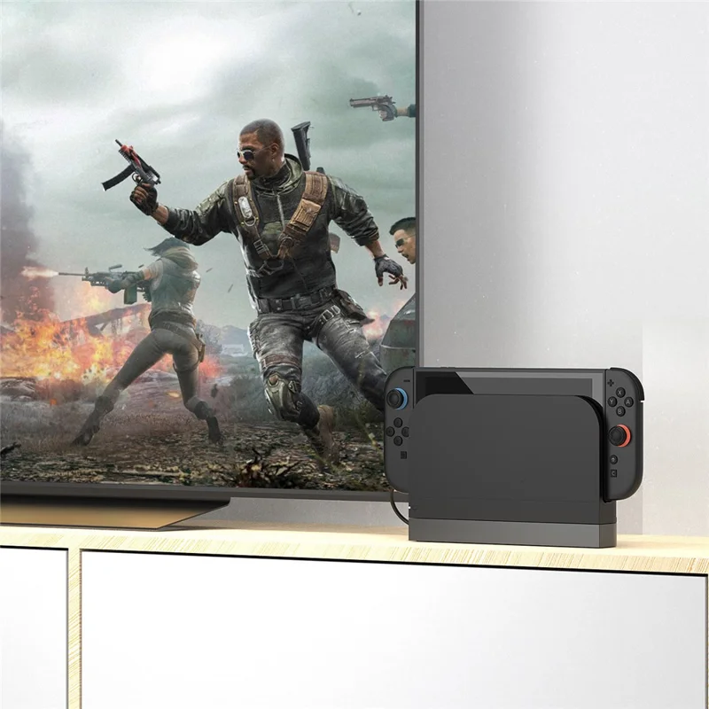 SW004 For Nintendo Switch 2 Docking Station Cooling Fan Aluminum Alloy Stand 3-Speed Heat Dissipation Radiator - Matte Black