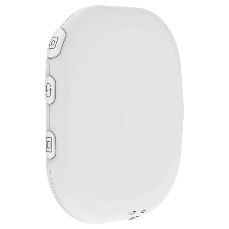 T3 Mini Wireless Phone Screen Mirroring Device Magnetic Selfie Camera Viewer for Android iOS - White