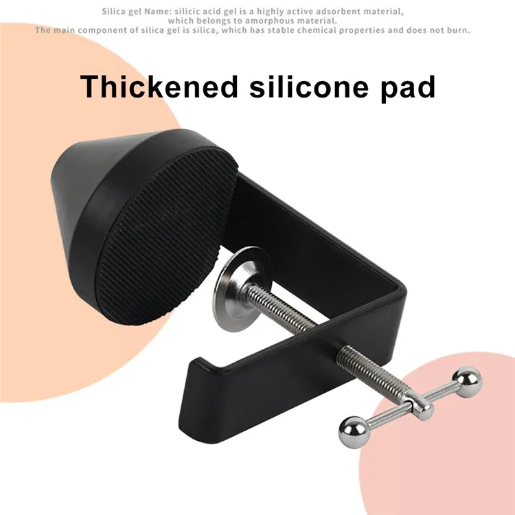 Hsp19 Micro Mic Boom Bras Microphone Stand de Bureau Avec 5 / 8 "vis, Support de Micro à Boom Robuste Pour Une Salle de Radio, Enregistrement, Streaming en Direct