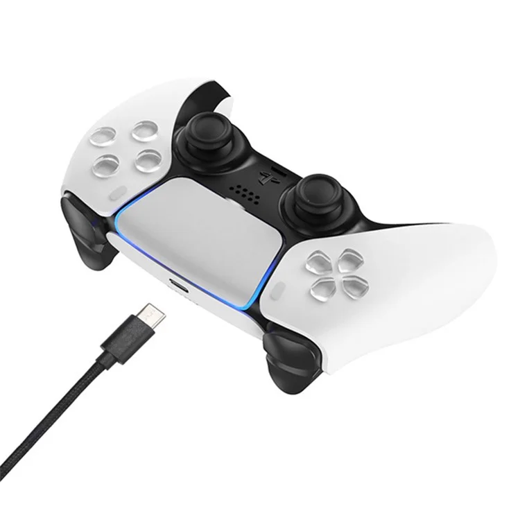 OIVO IV-P5229 For Sony PS5 Game Controller USB to Type-C Charging Cable Braided Cord