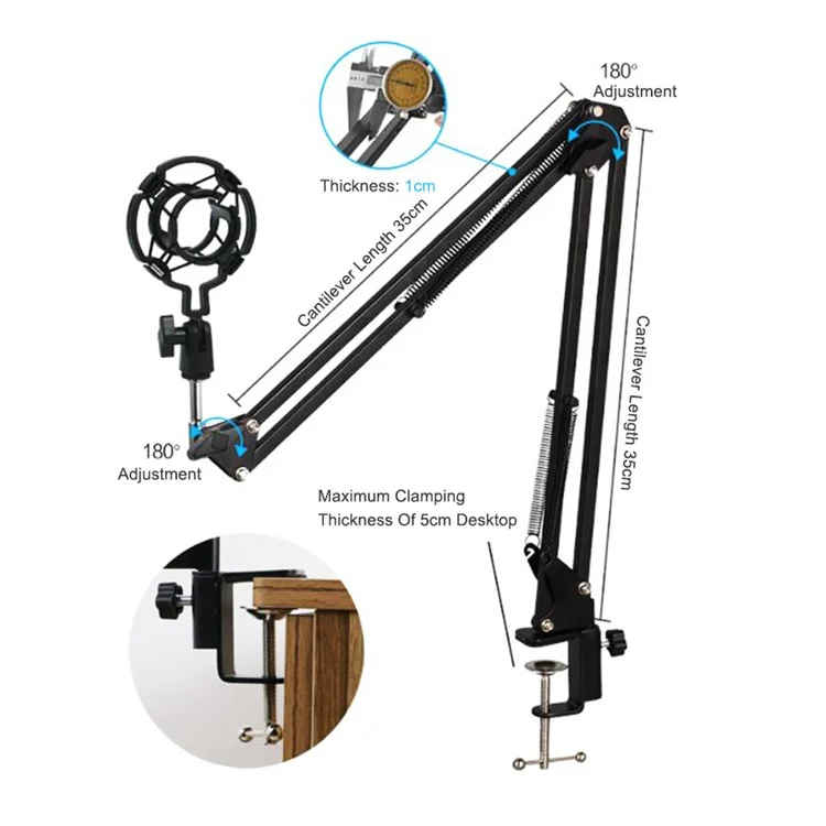 BM-700 Usb-aufnahmemikrofon-set Eingebaute Usb-soundkarte NB35 Bracket Condenser Mikrofon