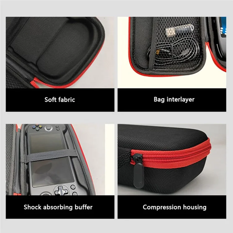 Для ANBERNIC RG556 Портативная ударопрочная сумка для хранения Game Console EVA Carrying Case