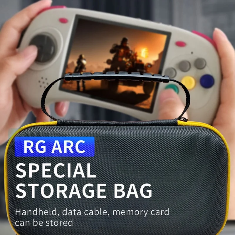 EVA Case for ANBERNIC RG ARC Handheld Gaming Console Shockproof Storage Bag