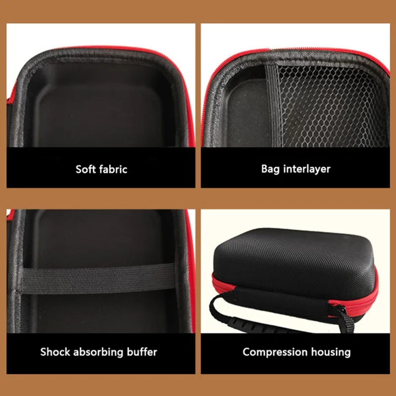 For ANBERNIC RG405V Portable Storage Bag Anti-Impact Game Console EVA Carrying Case