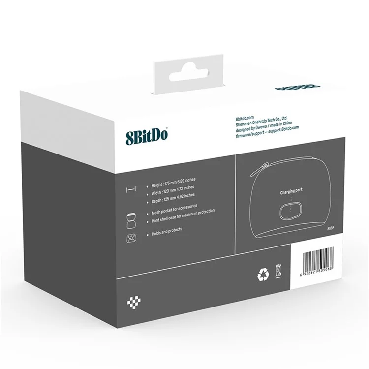 8BITDO For 8BitDo Ultimate / Ultimate 2.4G Controller with Charging Dock Storage Bag Gamepad Carrying Case