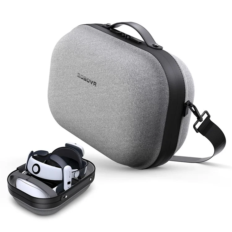 Bolsa de transporte BOBOVR C3 para Meta Quest 3, caixa de armazenamento de casco rígido, acessório de RV
