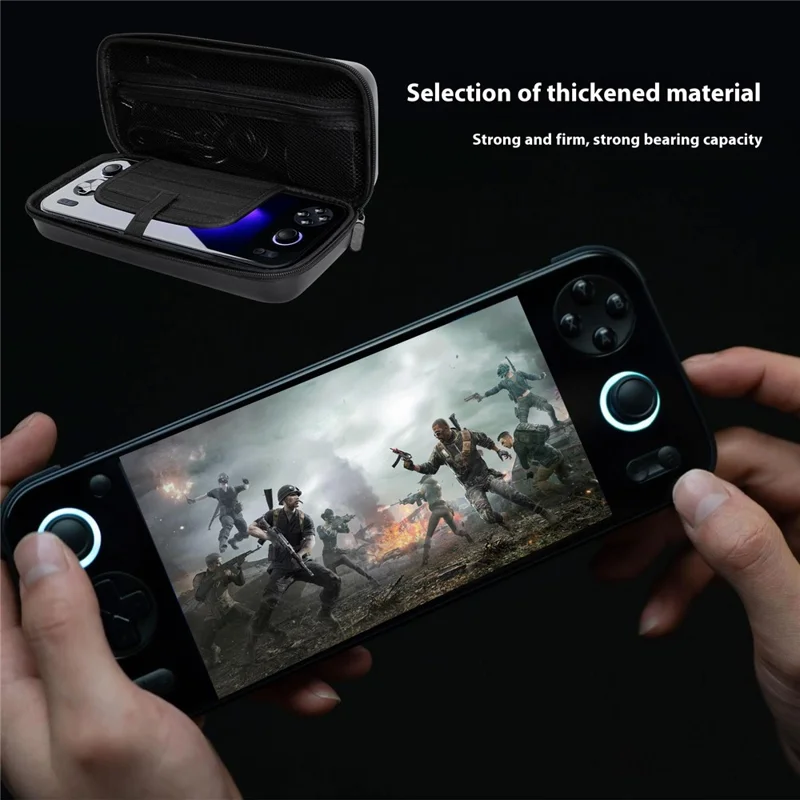 Para AYANEO Pocket S Bolsa de Armazenamento Bolsa de Mão EVA Bolsa de Console de Jogo Portátil Bolsa de Casco Rígido