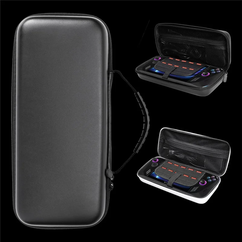 Carrying Case for Asus ROG Ally X Game Console and Accessories Shockproof EVA Handheld Case - White
