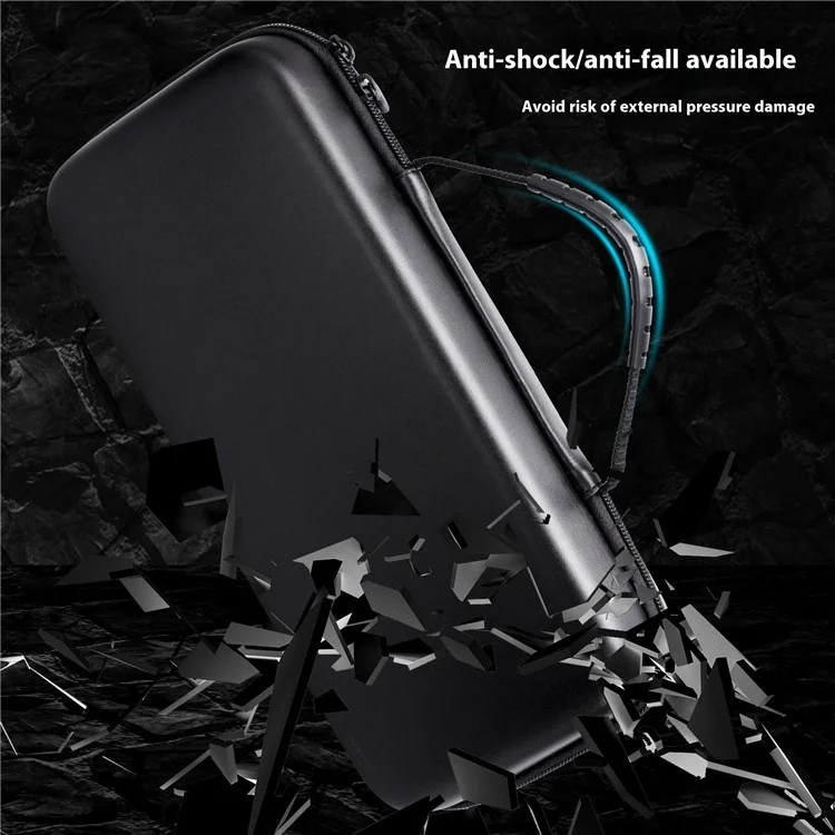 For AYN Odin 2 Mini Case Hard EVA Shockproof Travel Carrying Storage Bag