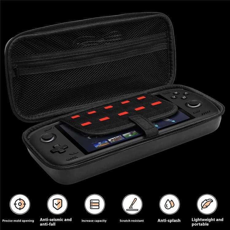 For AYN Odin 2 Mini Case Hard EVA Shockproof Travel Carrying Storage Bag